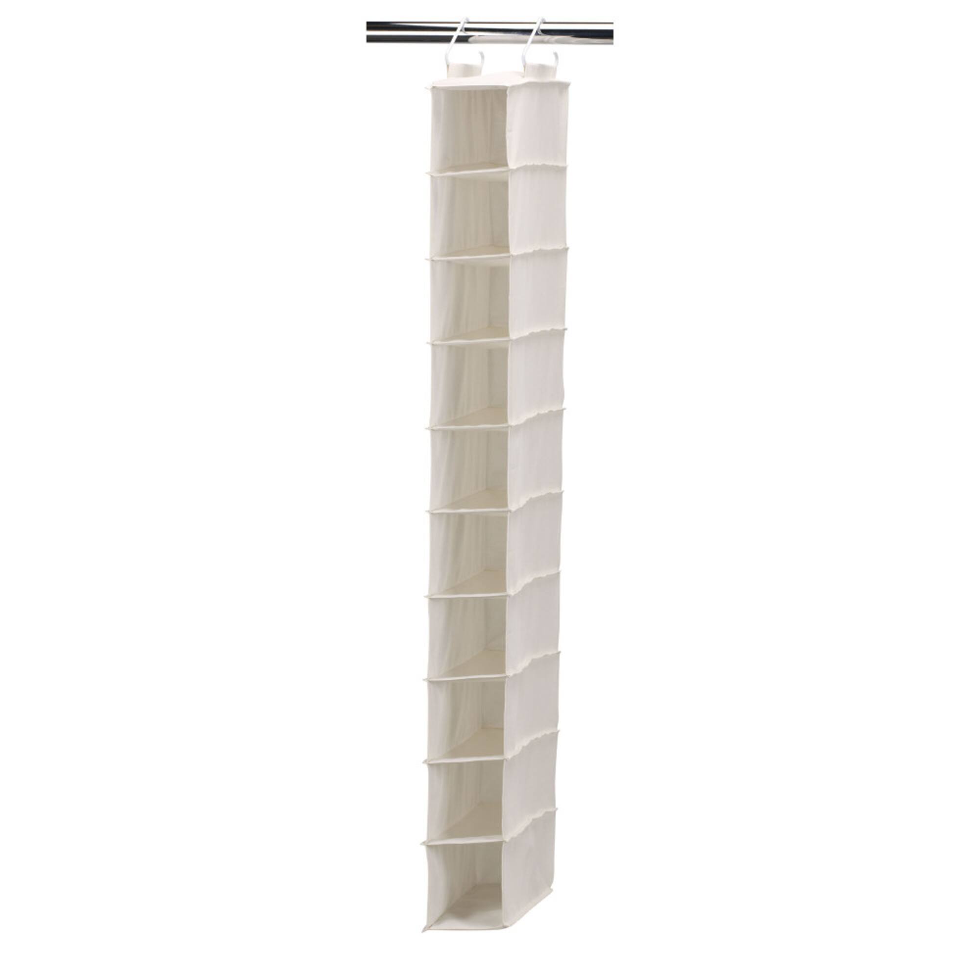 Household Essentials 10-Pocket Narrow Hanging Shoe Organizer